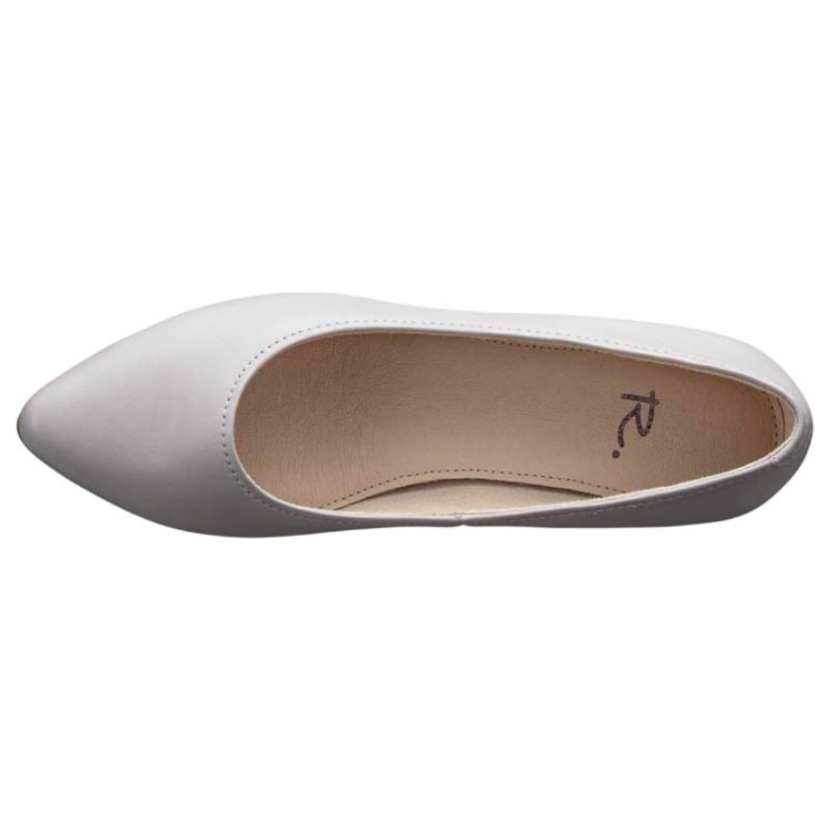 R. S17C フラットパンプス ライトグレー アールドット フラットシューズ ライトグレー 22.5cm