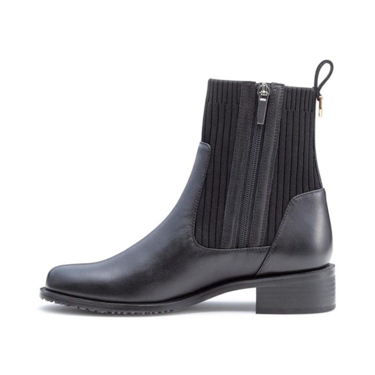 REGAL F76R ニットブーツ ブラック リーガル ブーツ ブラック 22.5cm