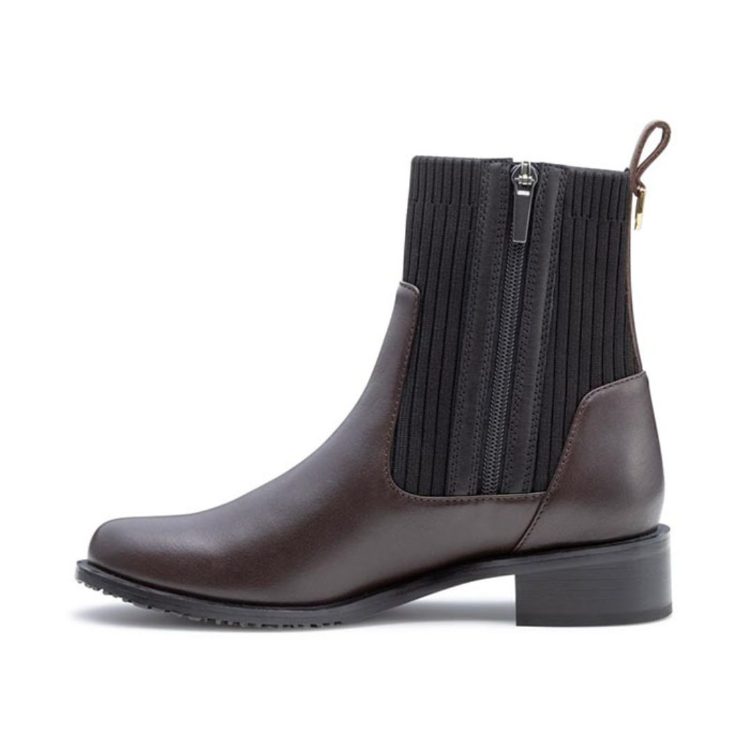 REGAL F76R ニットブーツ ダークブラウン リーガル ブーツ ダークブラウン 22.5cm