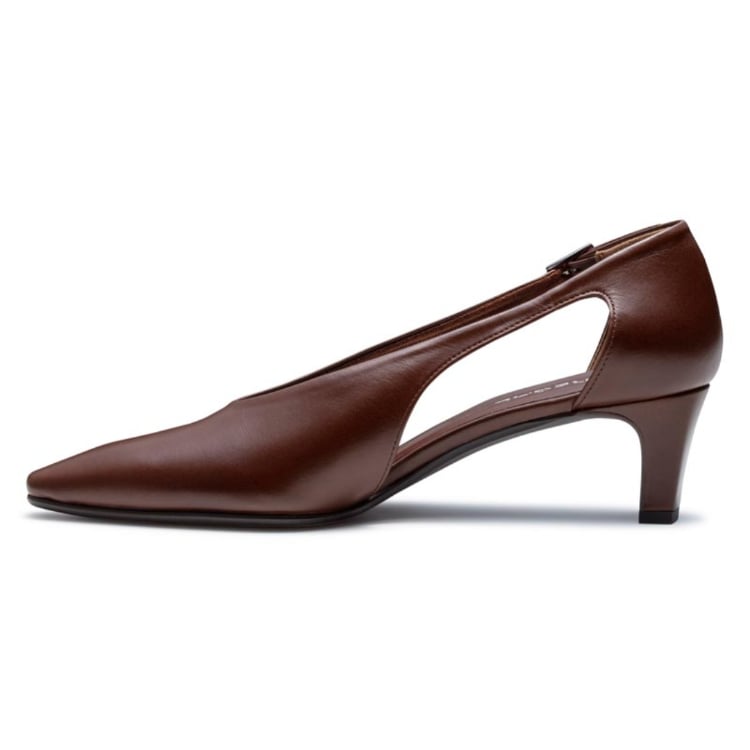 REGAL F95R サイドオープンパンプス ブラウン リーガル パンプス ブラウン 22.5cm