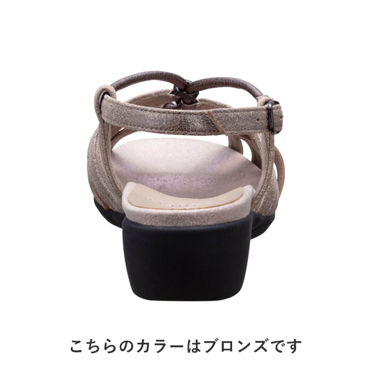 BEAUFIT A62Y モールドサンダル シルバー ビューフィット サンダル シルバー S(約22cm)