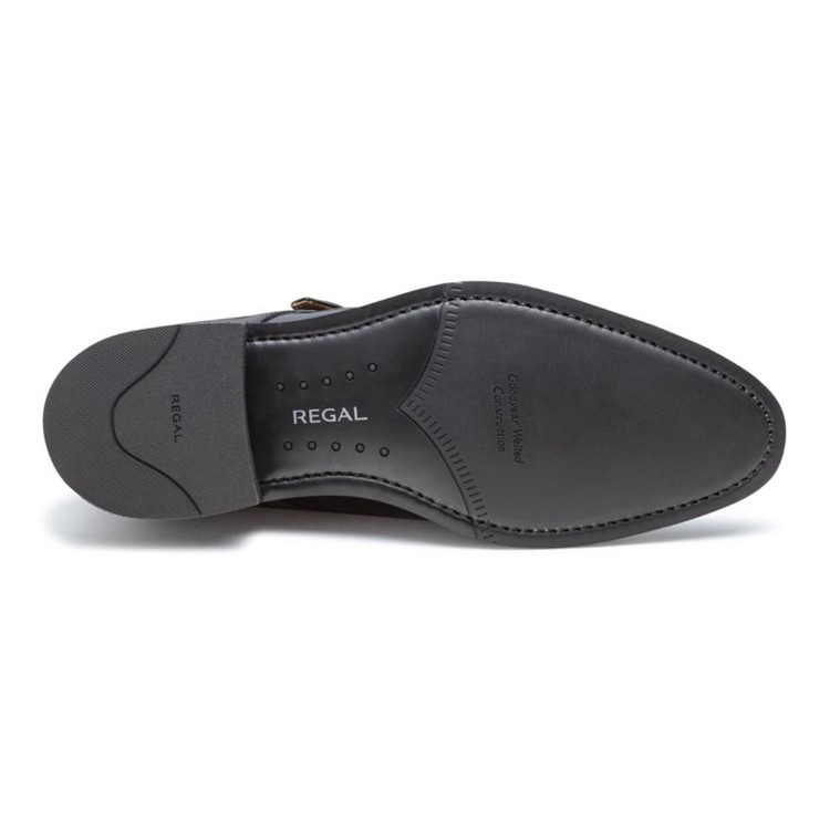REGAL 37JL シングルモンク ブラック リーガル ビジネスシューズ ブラック 24.0cm