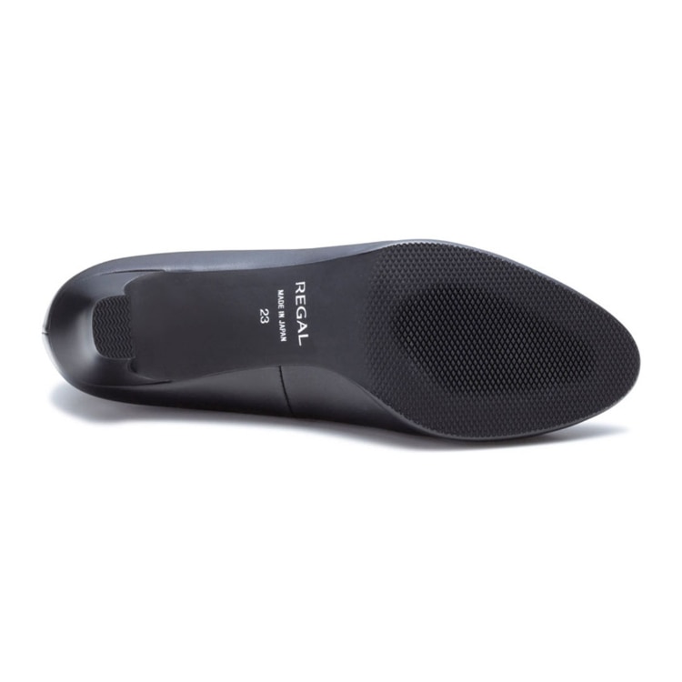 REGAL F22R 晴雨兼用プレーンパンプス ブラック リーガル パンプス ブラック 22.5cm