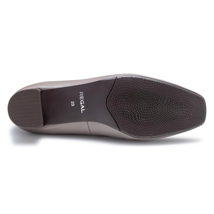 REGAL F57R 晴雨兼用ヒールローファー オーク リーガル パンプス オーク 22.5cm