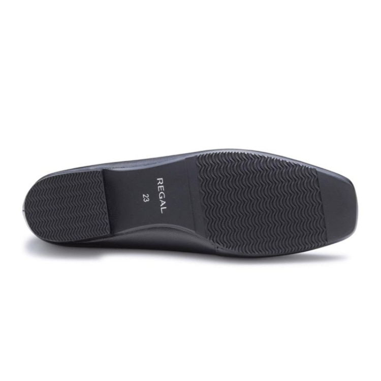 REGAL F60N ビット付きモカシンシューズ ブラック リーガル フラットシューズ ブラック 22.5cm