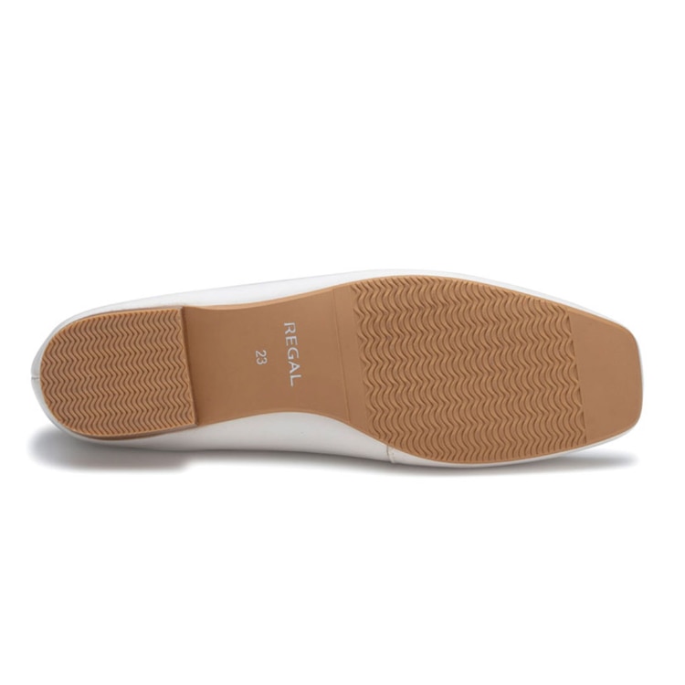 REGAL F60N ビット付きモカシンシューズ アイボリー リーガル フラットシューズ アイボリー 22.5cm