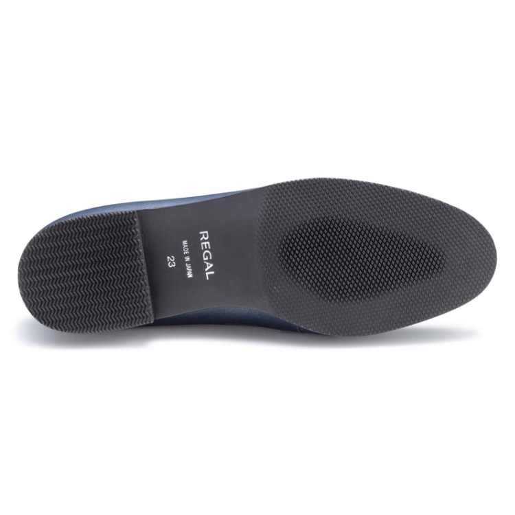 REGAL F60R 晴雨兼用チェーンローファー ブルースエード リーガル フラットシューズ ブルースエード 22.5cm