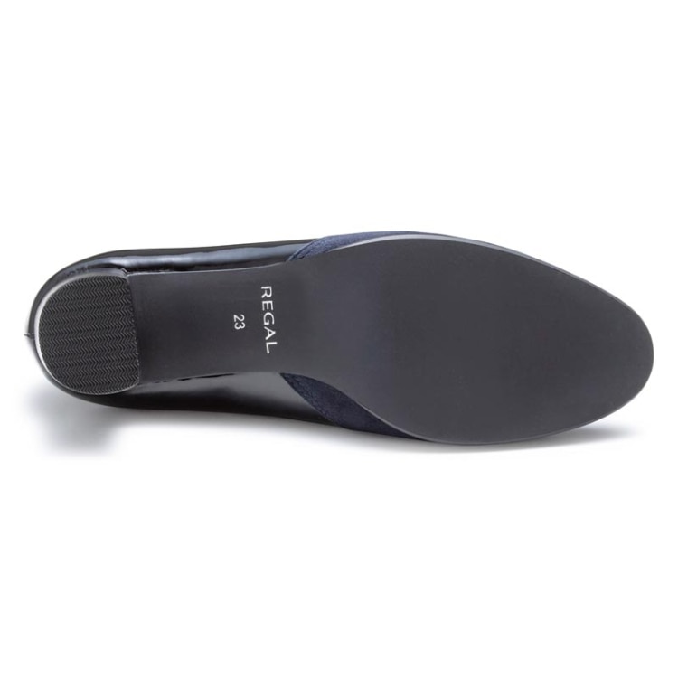 REGAL F65R シューティー ネイビーブラック リーガル パンプス ネイビーブラック 22.5cm