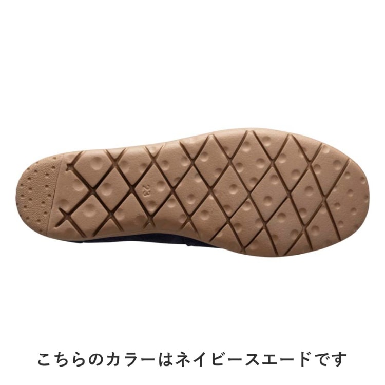 REDWOOD RIVER×MINNETONKA(R) M02C モカシンシューズ ブラック レッドウッドリバー ミネトンカ (R) カジュアルシューズ ブラック 23.5cm