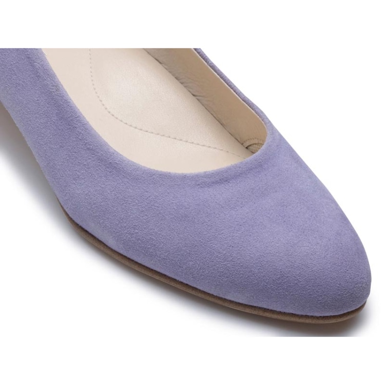 REGAL F23R ローヒールパンプス ライトブルースエード リーガル パンプス ライトブルースエード 22.5cm