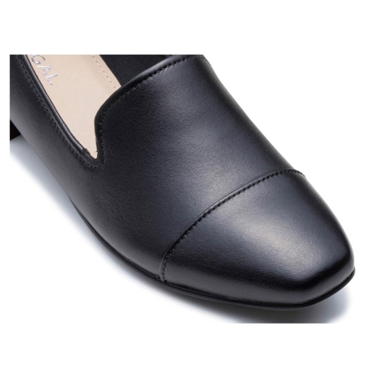 REGAL F25M カジュアルスリッポンシューズ ブラック リーガル フラットシューズ ブラック 22.5cm