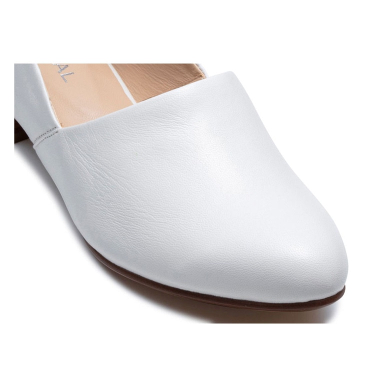 REGAL F38R 甲深フラットシューズ アイボリー リーガル フラットシューズ アイボリー 22.5cm