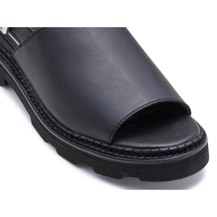 REGAL F44R ラギットソールサンダル ブラック リーガル サンダル ブラック 22.5cm