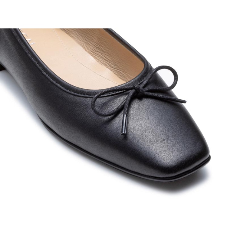 REGAL F58R 晴雨兼用バレエシューズ ブラック リーガル フラットシューズ ブラック 22.5cm