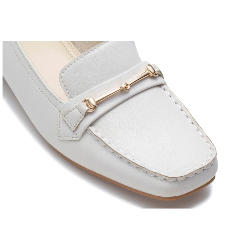 REGAL F60N ビット付きモカシンシューズ アイボリー リーガル フラットシューズ アイボリー 22.5cm