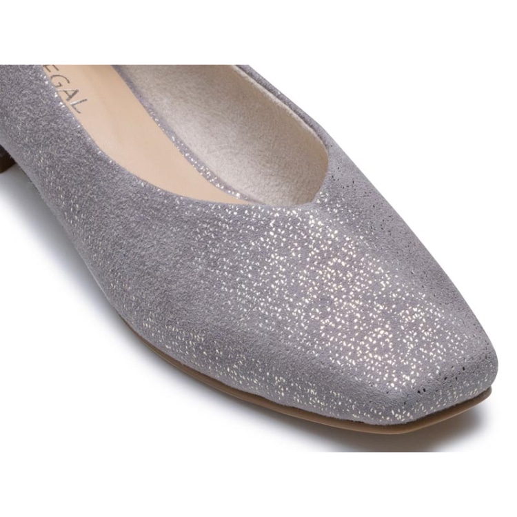 REGAL F69Q スクエアカッターシューズ グレースエード リーガル フラットシューズ グレースエード 22.5cm