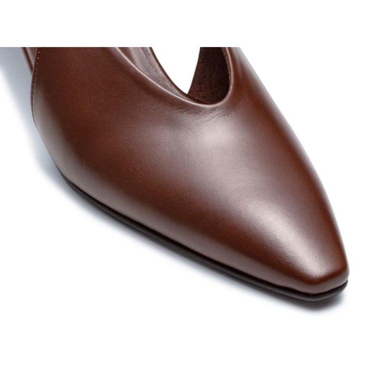 REGAL F95R サイドオープンパンプス ブラウン リーガル パンプス ブラウン 22.5cm