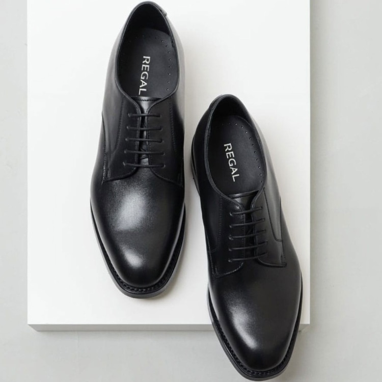 REGAL 04HL プレーントウ ブラック リーガル ビジネスシューズ ブラック 26.0cm