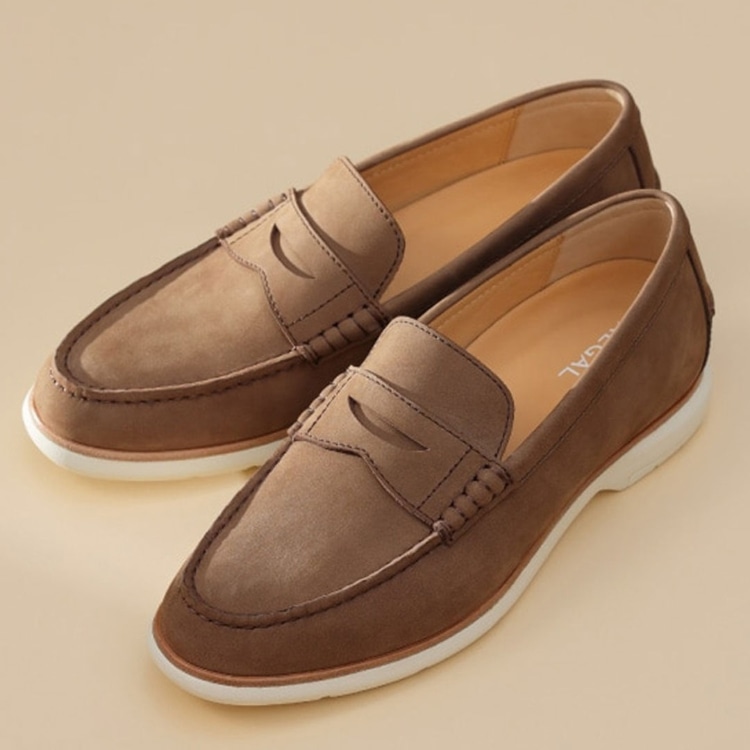 REGAL 51HL ローファー ブラウンスエード リーガル カジュアルシューズ ブラウンスエード 25.0cm