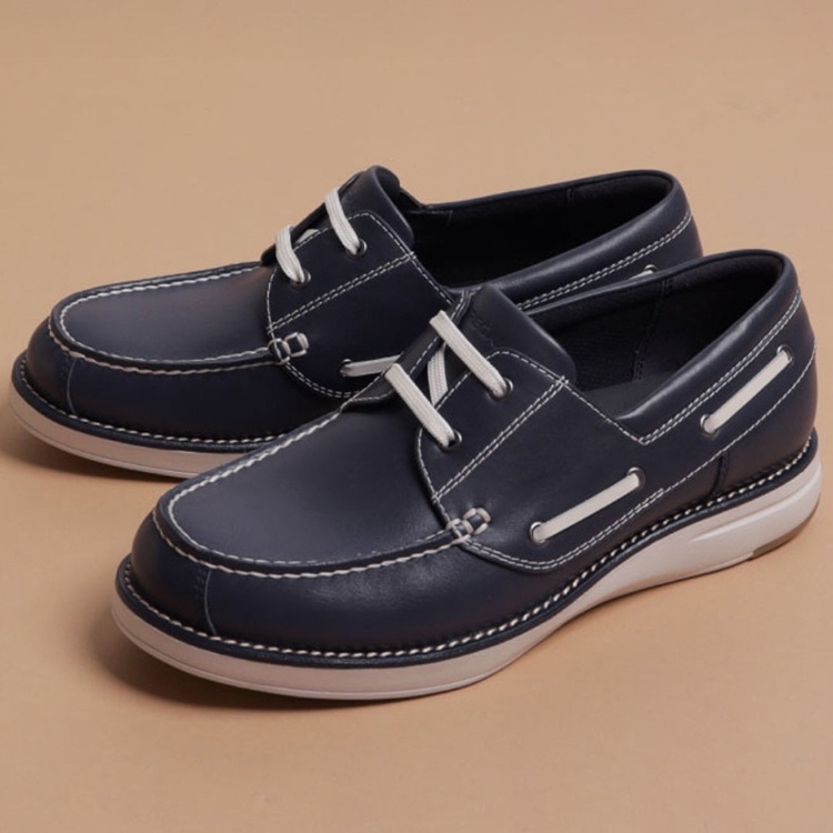 REGAL 80HL モカシューズ ネイビー リーガル カジュアルシューズ ネイビー 24.0cm