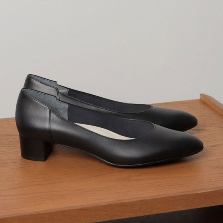 BEAUFIT A75W 晴雨兼用パンプス ブラック ビューフィット パンプス ブラック 22.5cm