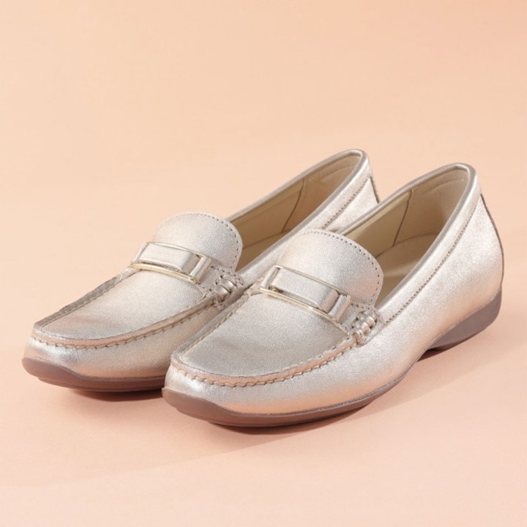 REGAL F08R フラットシューズ ゴールド リーガル フラットシューズ ゴールド 22.5cm