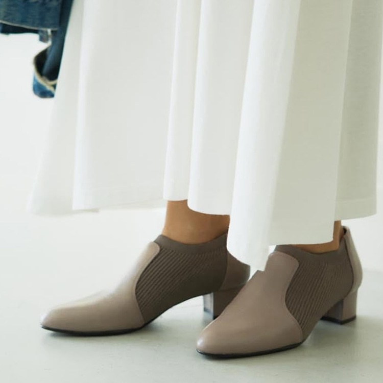 REGAL F59R ニットシューティー グレー リーガル パンプス グレー 22.5cm