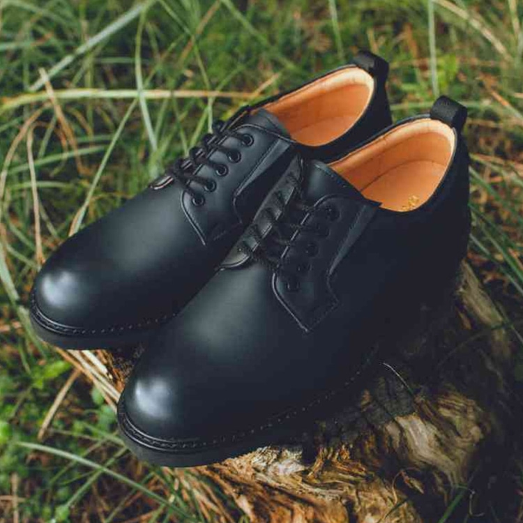 REDWOOD RIVER RX06 POSTMAN SHOESブラック レッドウッド リバー カジュアルシューズ ブラック 25.5cm