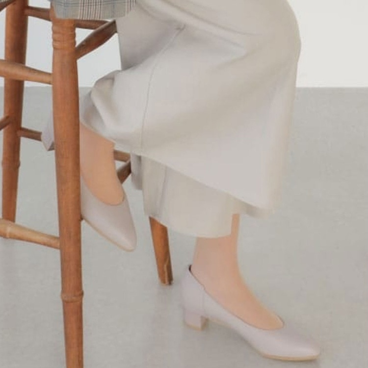 BEAUFIT A75W 晴雨兼用パンプス パープル ビューフィット パンプス パープル 22.5cm