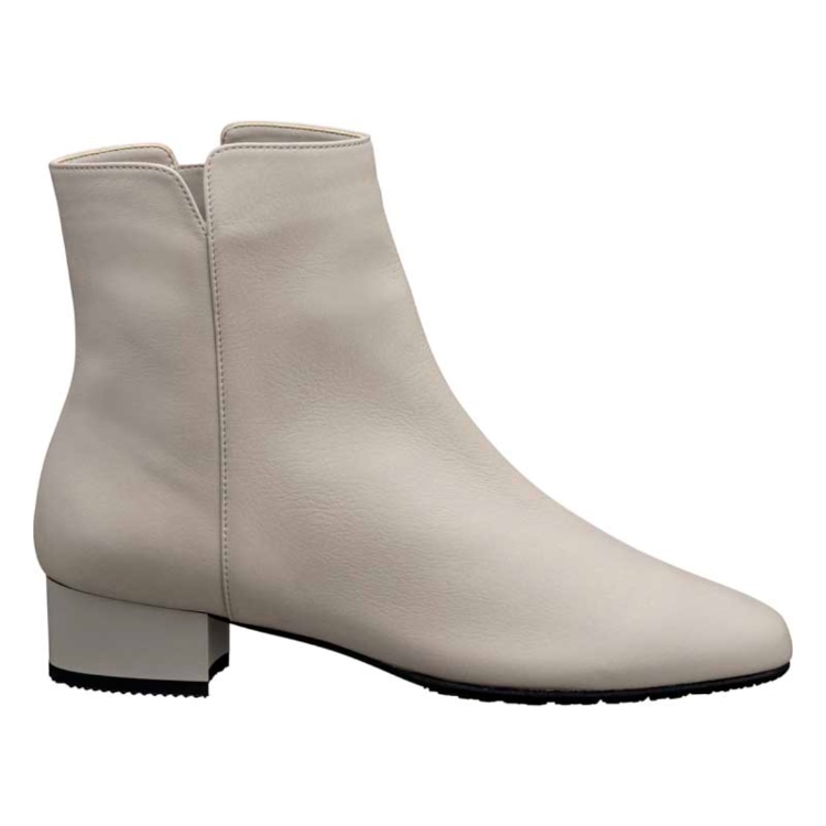 BEAUFIT A78W 晴雨兼用ショートブーツ アイボリー ビューフィット ブーツ アイボリー 22.5cm