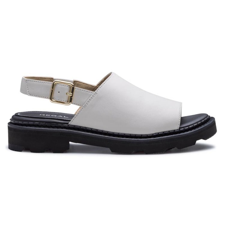 REGAL F44R ラギットソールサンダル アイボリー リーガル サンダル アイボリー 22.5cm