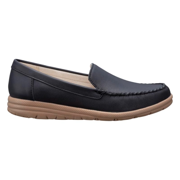 REDWOOD RIVER×MINNETONKA(R) M02C モカシンシューズ ブラック レッドウッドリバー ミネトンカ (R) カジュアルシューズ ブラック 23.5cm