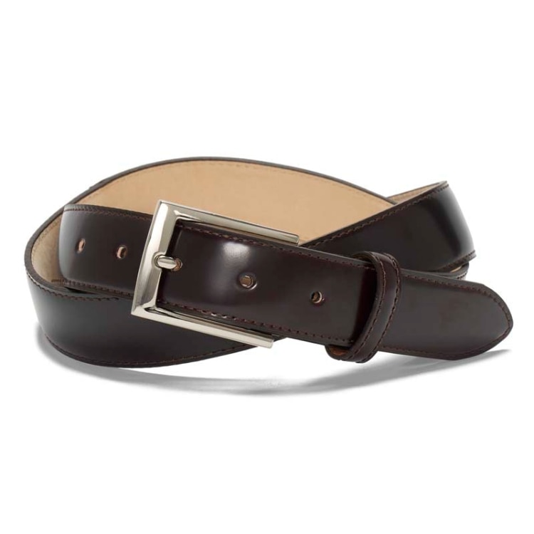 REGAL TS95 プレミアム コードバン バーガンディ リーガル メンズ ベルト バーガンディ FREE