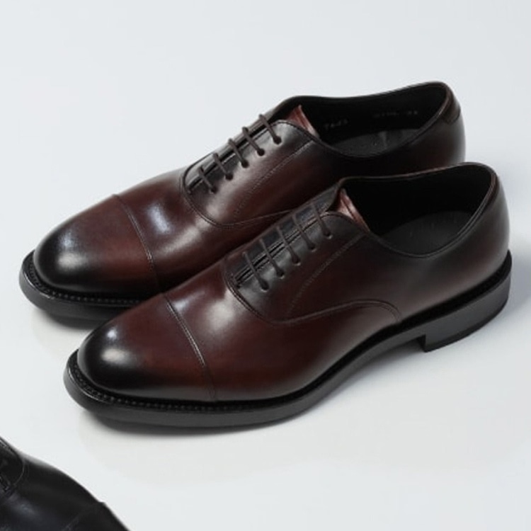 REGAL 01HL ストレートチップ ダークブラウン リーガル ビジネスシューズ