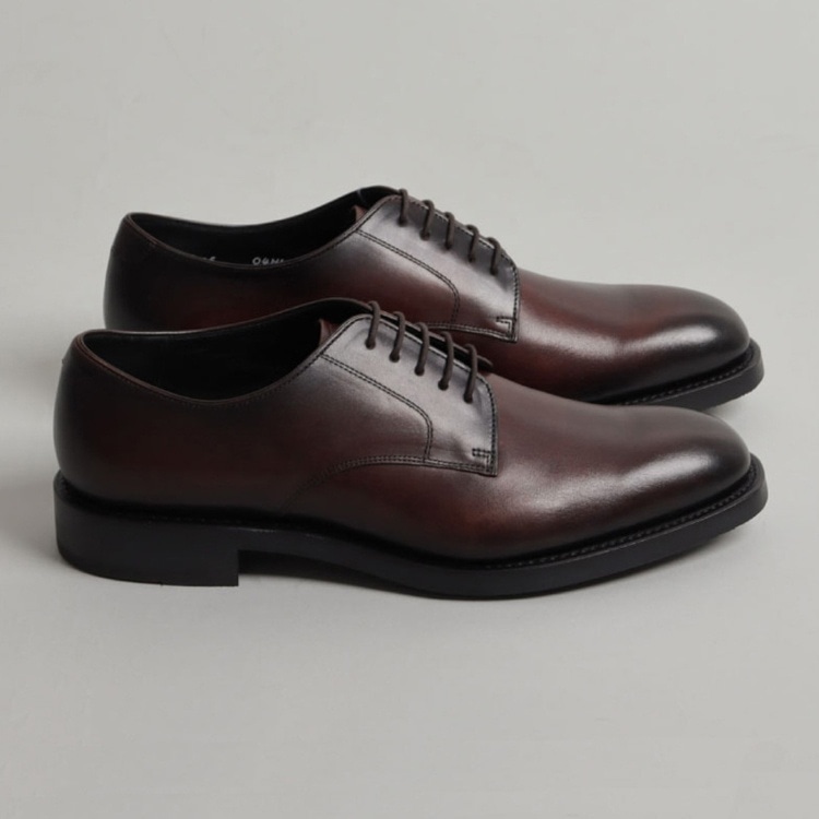 REGAL 04HL プレーントウ ダークブラウン リーガル ビジネスシューズ