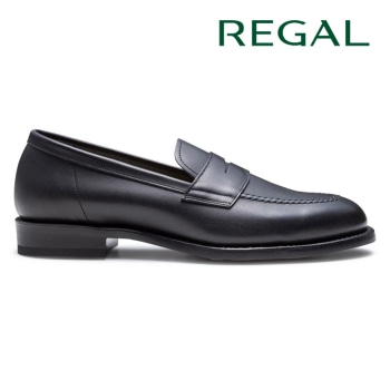 REGAL 12GL ローファー ブラック リーガル ビジネスシューズ