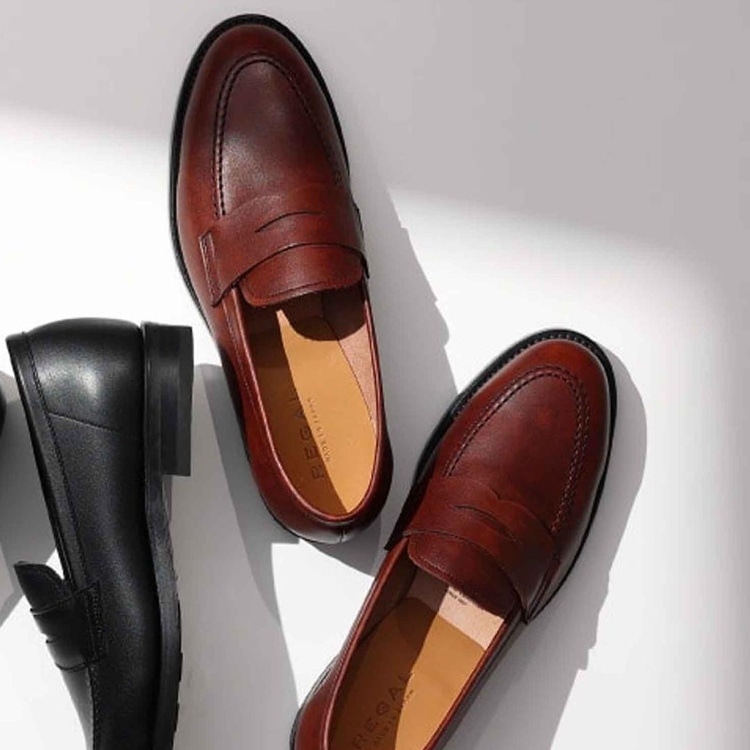 REGAL 12GL ローファー ブラウン リーガル ビジネスシューズ