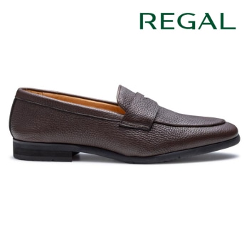 REGAL 12JL ローファー ダークブラウン リーガル ビジネスシューズ