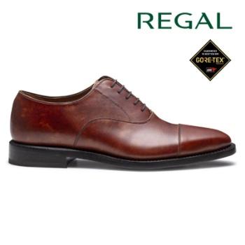 REGAL 218S ストレートチップ GORE-TEX ダークブラウン リーガル ビジネスシューズ