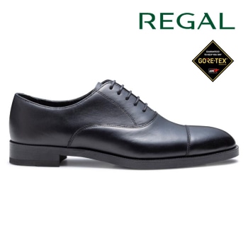 REGAL 21JL ストレートチップ　ＧＯＲＥ－ＴＥＸ ブラック リーガル ビジネスシューズ