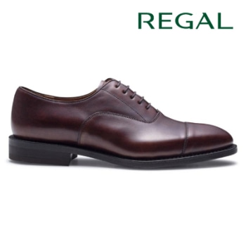 REGAL 221S ストレートチップ ダークブラウン リーガル ビジネスシューズ