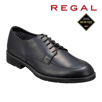 REGAL 36CL Ｕチップ（ＧＯＲＥ－ＴＥＸ　フットウェア：幅広３Ｅウィズ） ブラック リーガル ビジネスシューズ