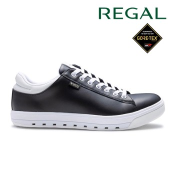 REGAL 51DL コートスニーカー「ＧＯＲＥ－ＴＥＸ　ＳＵＲＲＯＵＮＤ（Ｒ）フットウェア」 ブラックホワイト リーガル スニーカー