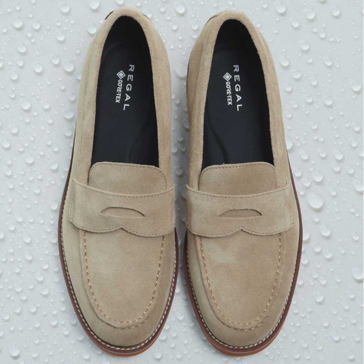 REGAL 52GL ローファー GORE-TEX フットウェア ベージュスエード リーガル カジュアルシューズ