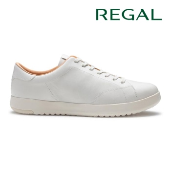 REGAL 57BL レースアップレザースニーカー ホワイト リーガル スニーカー