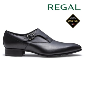 REGAL 57KL シングルモンク GORE-TEX ブラック リーガル ビジネスシューズ