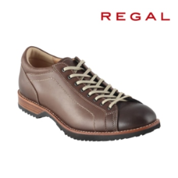 REGAL 60EL レースアップレザースニーカー ブラウン リーガル スニーカー