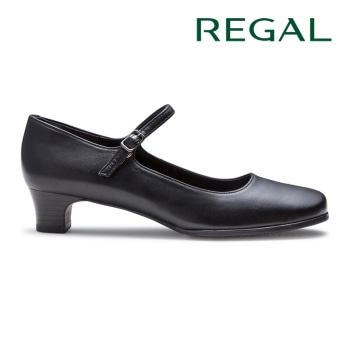 REGAL 6669 ストラップパンプス ブラック リーガル パンプス