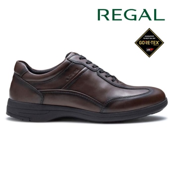 REGAL 82JL ファスナー付スニーカー ダークブラウン リーガル スニーカー