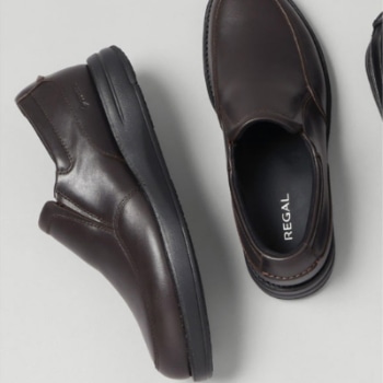 REGAL 82KL スリッポン GORE-TEX ダークブラウン リーガル カジュアルシューズ